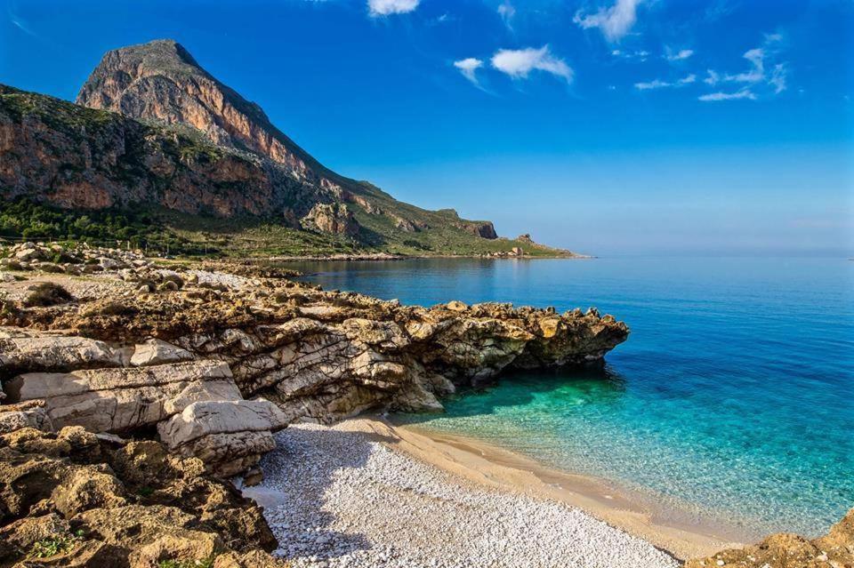 Appartamento I Tramonti Di Cofano Кастеллуццо Экстерьер фото